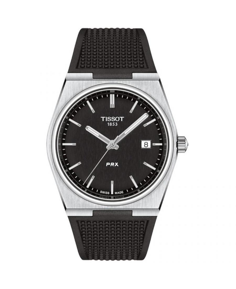 Mężczyźni klasyczny Szwajcar kwarcowy analogowe Zegarek TISSOT T137.410.17.051.00 Czarny Dial 40mm