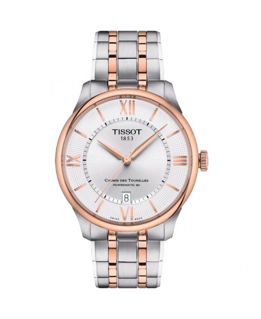 Men Classic Luxury Swiss Automatic Analog Watch TISSOT T139.807.22.038.00 Silver Dial 39mm
