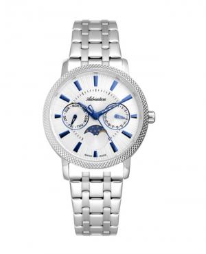 Woomen Classic Analog Quartz Watch Adriatica Metal Bracelet