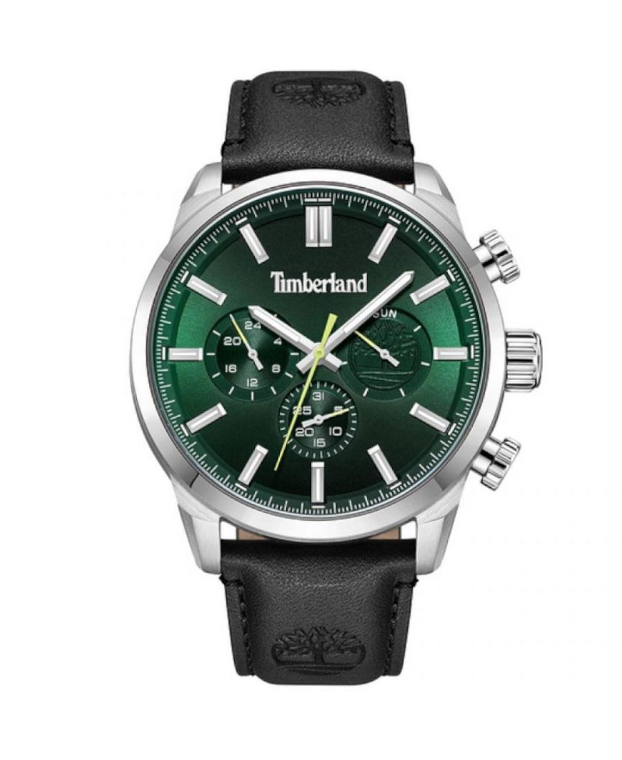 Mężczyźni Moda klasyczny kwarcowy analogowe Zegarek TIMBERLAND TDWGF0028703 Zielony Dial 46mm