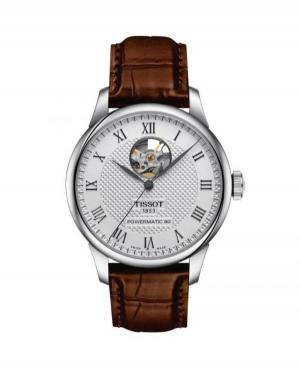 Mężczyźni klasyczny Luxury Szwajcar automatyczny analogowe Zegarek Szkielet TISSOT T006.407.16.033.01 Srebrna Dial 39.3mm