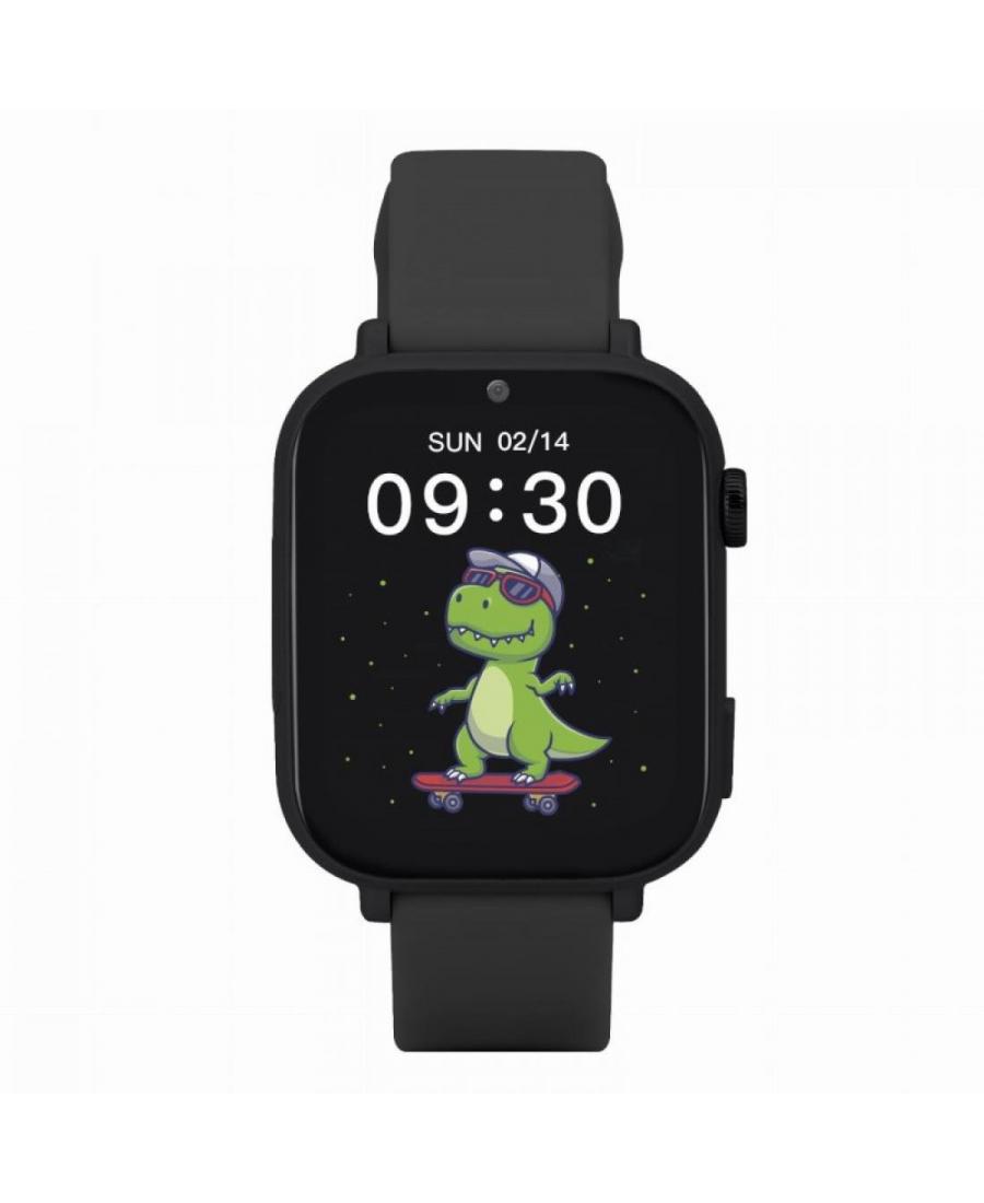 Children's Watches Kids Nice Pro 4G Black Fashion Sports Functional Smart watch GARETT Quartz Black Dial