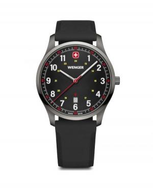 Mężczyźni klasyczny sportowy Szwajcar kwarcowy analogowe Zegarek WENGER 01.1441.135 Czarny Dial 42mm