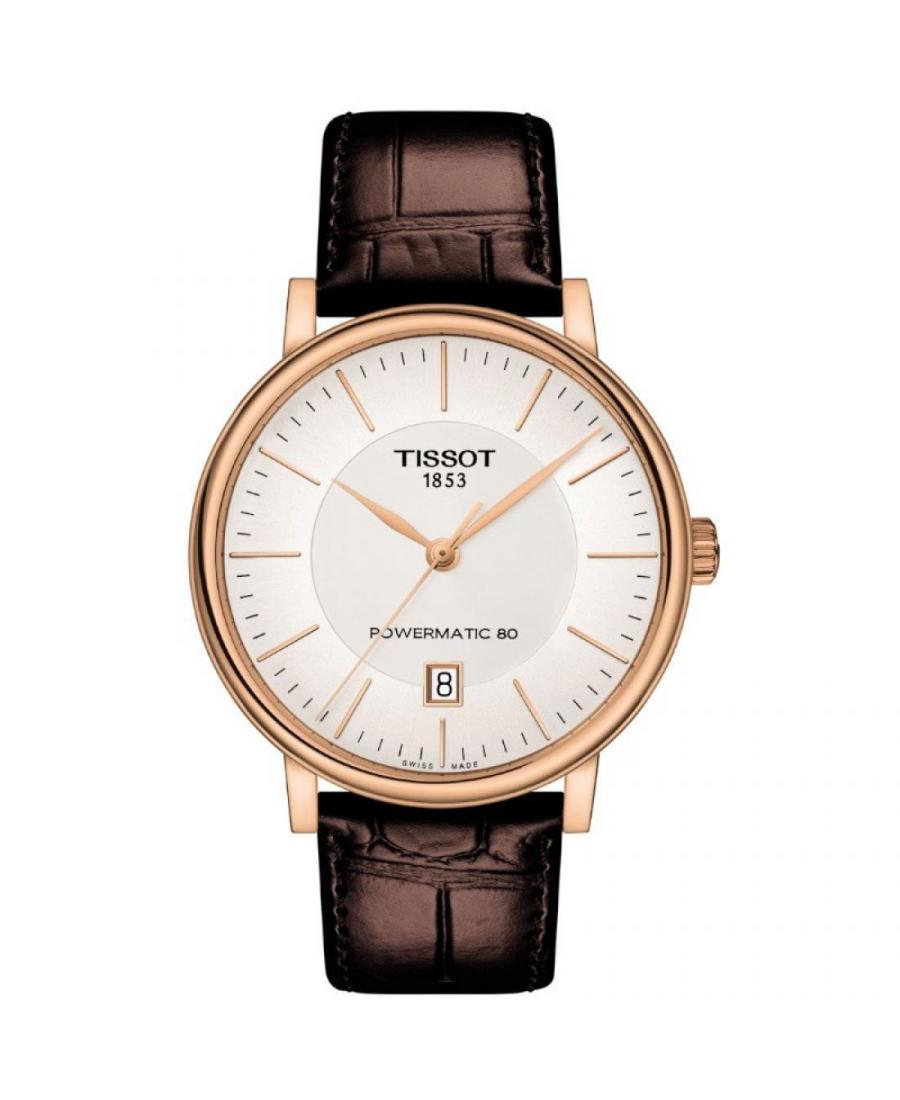 Mężczyźni klasyczny Luxury kwarcowy analogowe Zegarek TISSOT T122.407.36.031.00 Srebrna Dial 40mm