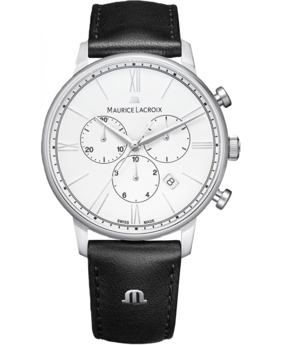Мужские Luxury Кварцевый Аналоговый Часы MAURICE LACROIX EL1098-SS001-110-2
