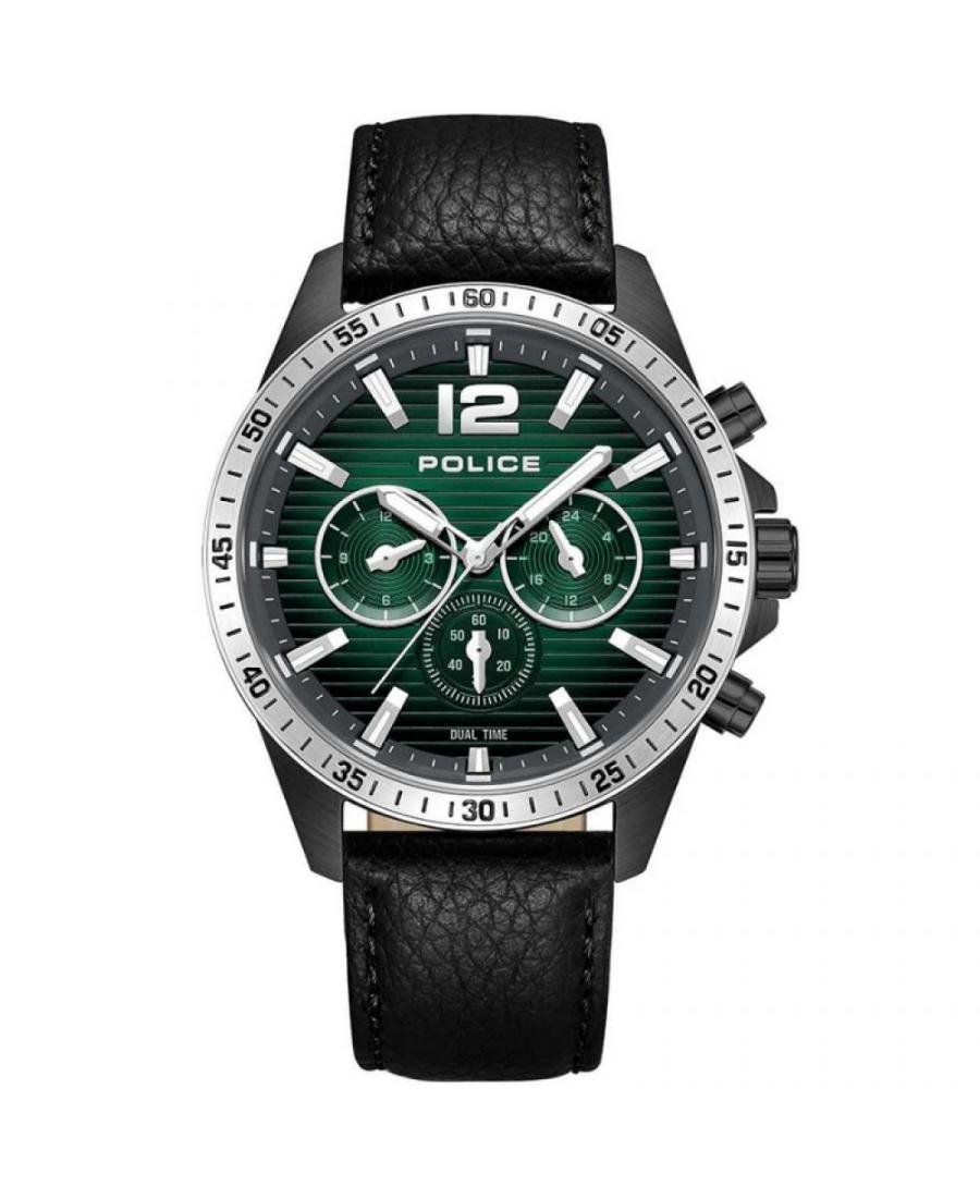 Mężczyźni sportowy kwarcowy analogowe Zegarek POLICE PEWGF0040141 Zielony Dial