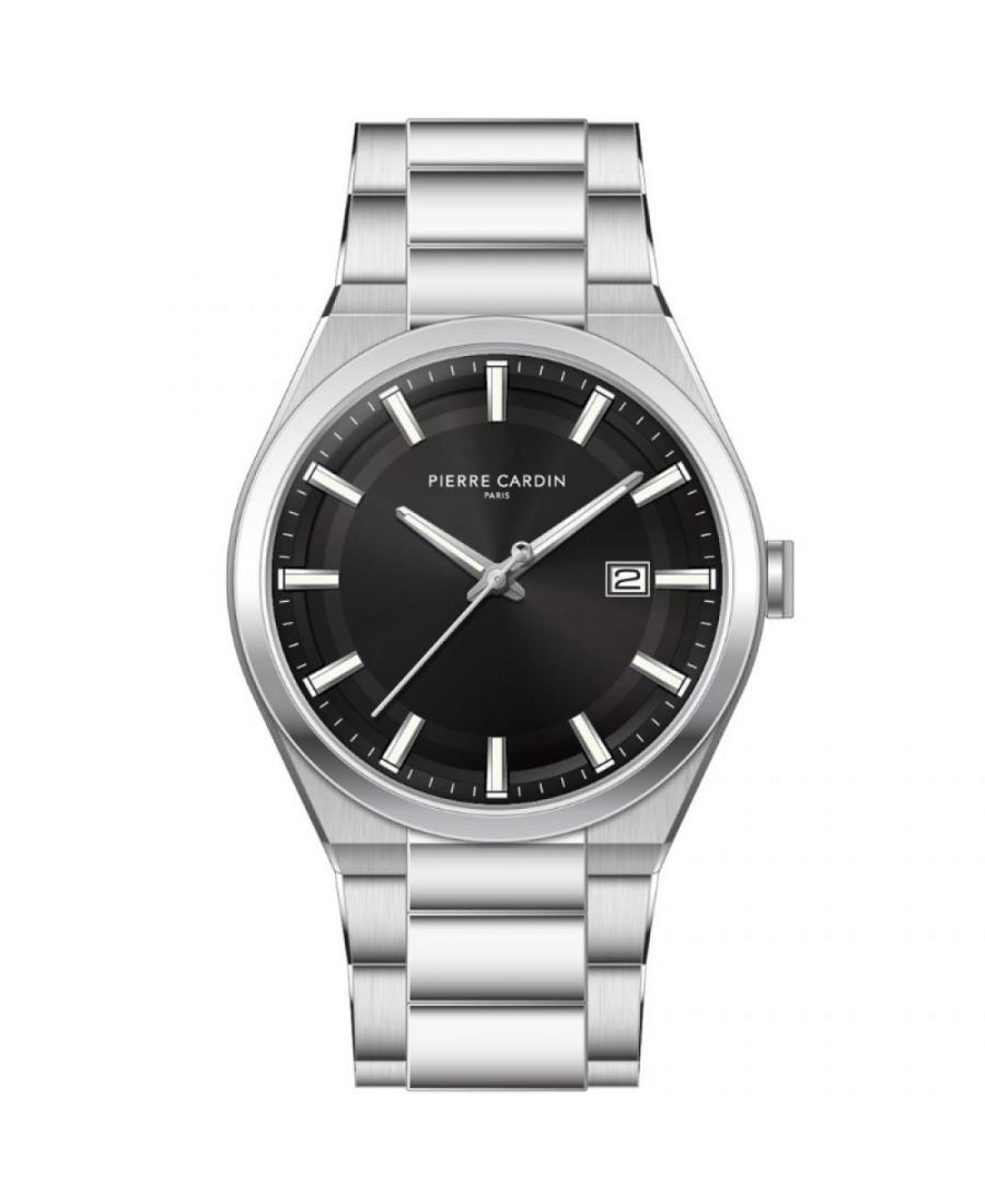 Mężczyźni klasyczny kwarcowy analogowe Zegarek PIERRE CARDIN CML.0017 Czarny Dial 42mm