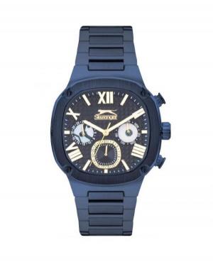 Mężczyźni klasyczny kwarcowy analogowe Zegarek SLAZENGER SL.9.2320.2.04 Niebieska Dial 45mm