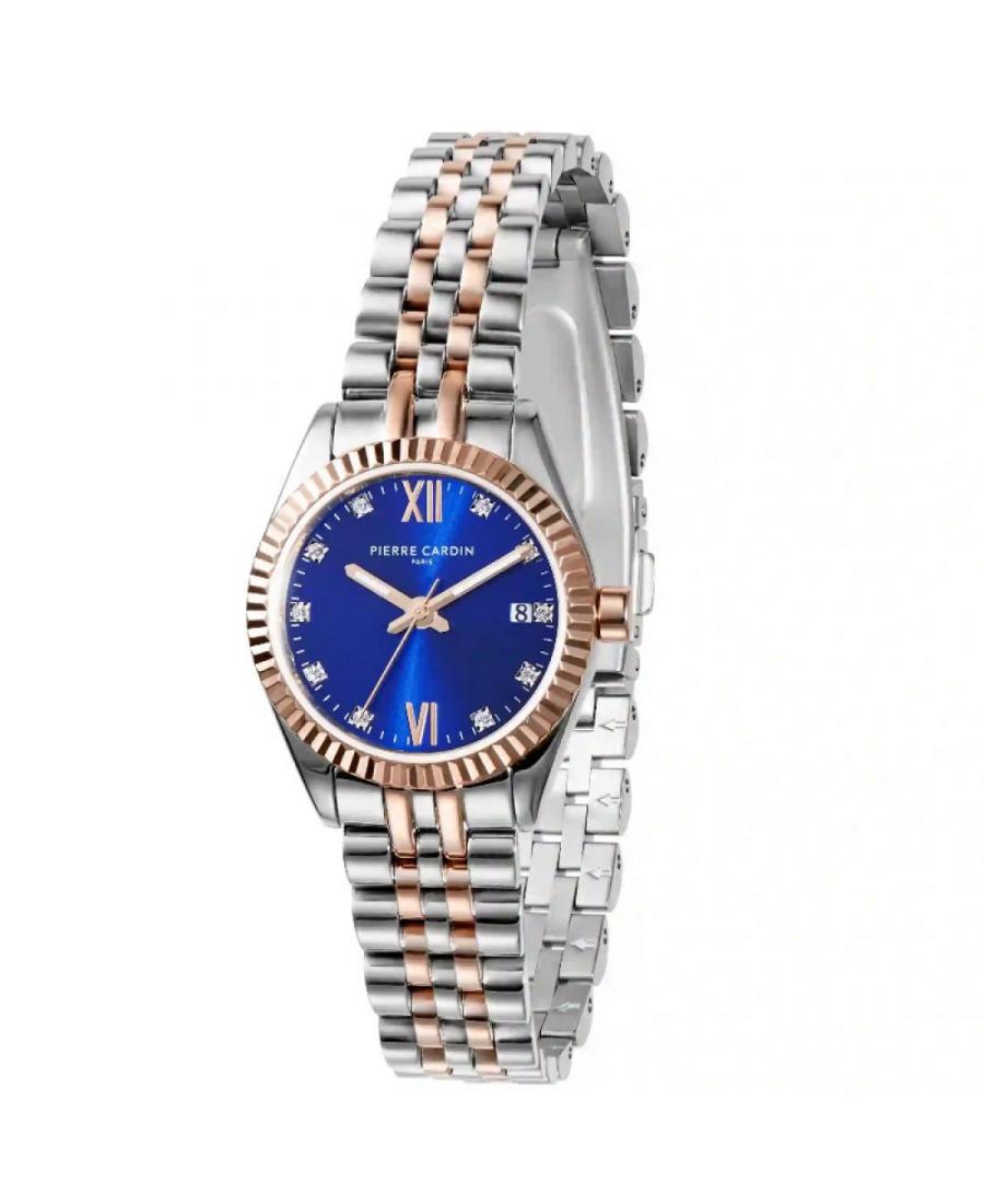 Kobiety klasyczny kwarcowy analogowe Zegarek PIERRE CARDIN COP.1005 Niebieska Dial 28mm