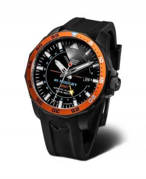 Mężczyźni Diver automatyczny analogowe Zegarek VOSTOK EUROPE NH34-225C714Si Czarny Dial 46mm