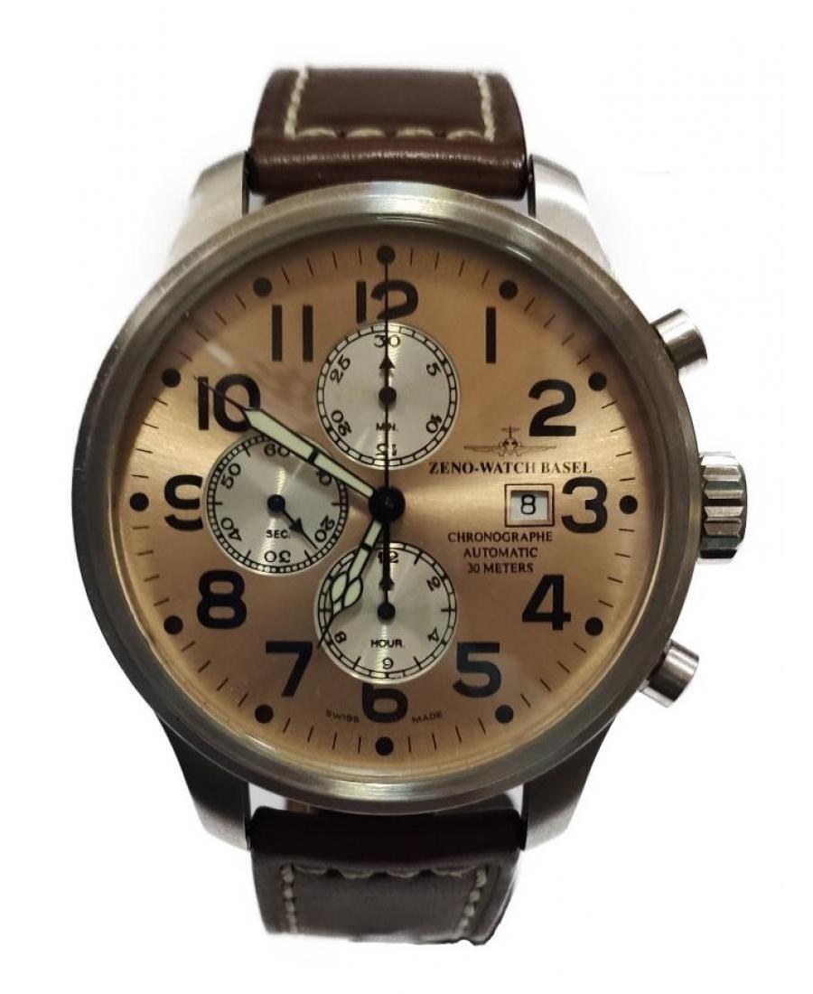 Мужские Luxury Швейцарские Automatic Часы ZENO-WATCH BASEL 8557