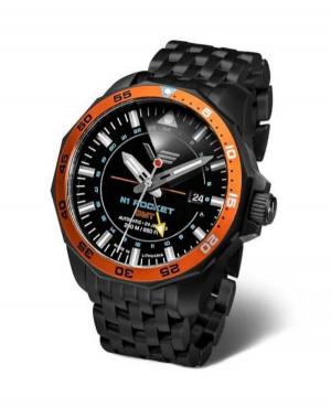 Mężczyźni Diver automatyczny analogowe Zegarek VOSTOK EUROPE NH34-225C714Br Czarny Dial 46mm