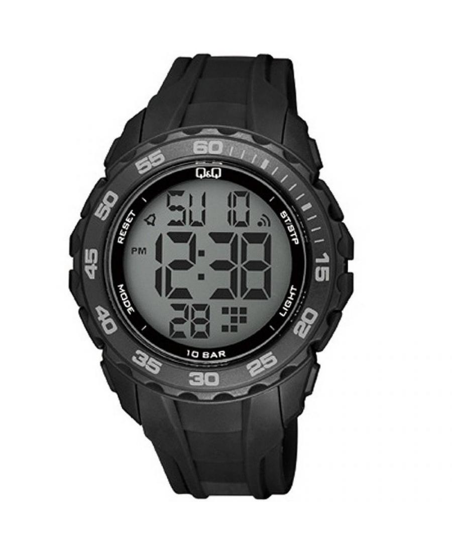 Men Sports Functional Digital Watch Q&Q G06A-001VY Grey Dial