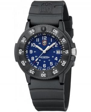 Men Diver Swiss Quartz Analog Watch LUMINOX XS.3003.EVO Blue Dial 43mm