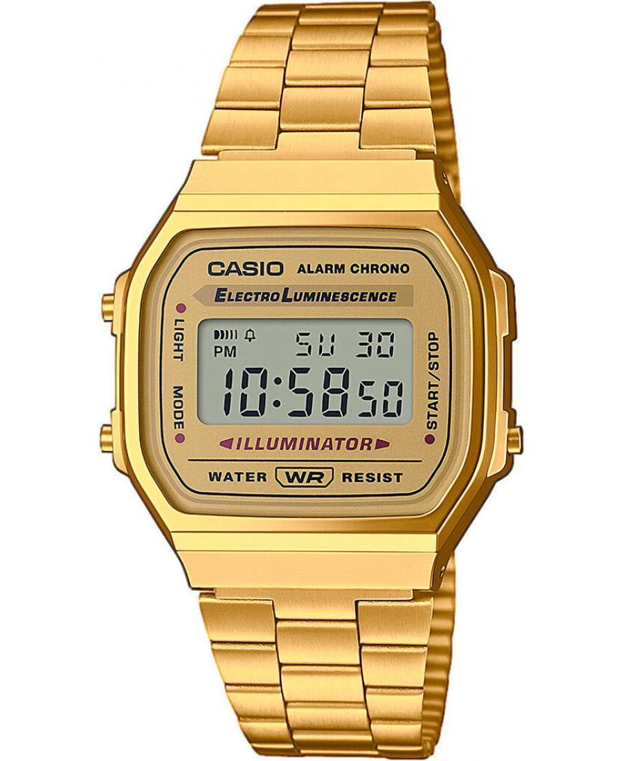 Men Japan Quartz Digital Watch CASIO A168WG-9E
