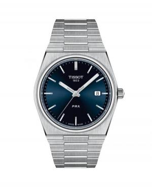 Men Classic Swiss Quartz Analog Watch TISSOT T137.410.11.041.00 Blue Dial 39.5mm