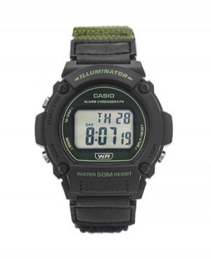 Men Sports Functional Japan Quartz Digital Watch Alarm CASIO W-219HB-3AVEF Grey Dial 47mm