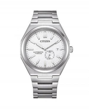 Men Japan Classic Automatic Watch Citizen NJ0180-80A Silver Dial