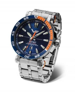 Mężczyźni sportowy Diver Luxury automatyczny analogowe Zegarek VOSTOK EUROPE NH35A-575A715BR Niebieska Dial 48mm