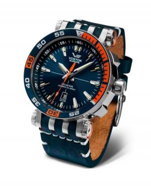 Men Sports Diver Luxury Automatic Analog Watch VOSTOK EUROPE NH35A-575A715 Blue Dial 48mm