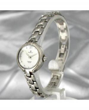 Women Classic Quartz Analog Watch PERFECT PRF-K09-003 Grey Dial 21.4mm