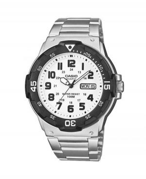 Men Sports Japan Quartz Analog Watch CASIO MRW-200HD-7BVEF White Dial 44mm