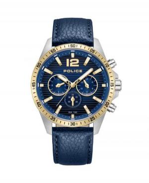 Mężczyźni sportowy kwarcowy analogowe Zegarek POLICE PEWGF0040140 Niebieska Dial