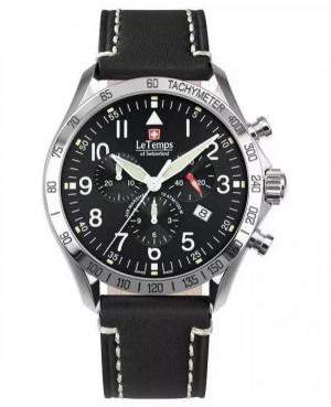 Men Swiss Quartz Watch Chronograph LE TEMPS LT1041.01BL15