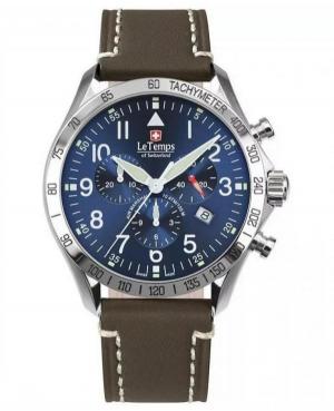 Men Swiss Quartz Watch Chronograph LE TEMPS LT1041.03BL16