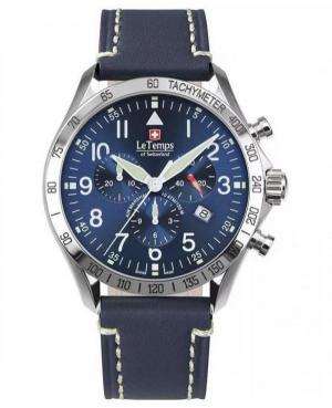 Men Swiss Quartz Watch Chronograph LE TEMPS LT1041.03BL17