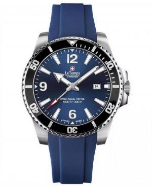 Men Diver Swiss Quartz Watch LE TEMPS LT1043.13BR03