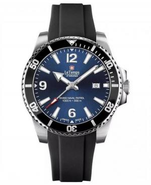 Mężczyźni Diver Szwajcar kwarcowy Zegarek LE TEMPS LT1043.13BR01