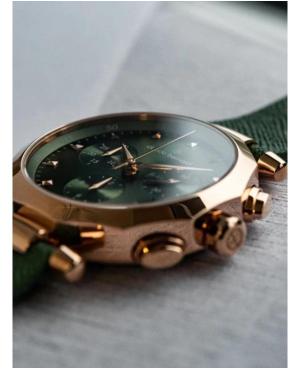 Women Swiss Quartz Watch Chronograph CLAUDE BERNARD 10251 37RCV VIR image 2