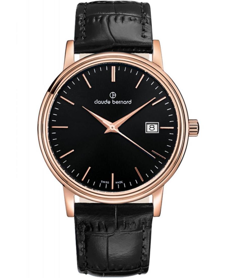 Мужские Швейцарские Наручные Часы CLAUDE BERNARD 53009 37R NIR