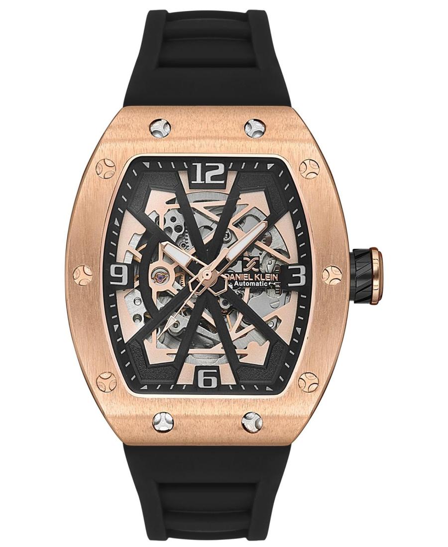 Men Automatic Watch Skeleton DANIEL KLEIN DK.1.13634-3