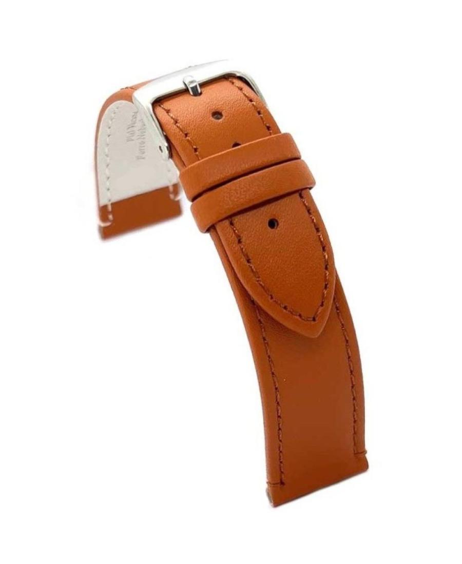 Watch Strap Diloy 704.03.20 Brown Braun 20 mm