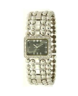 Женские Fashion Японские Кварцевые Аналоговый Часы Q&Q Q&Q F153-202 Черный Циферблат 30mm