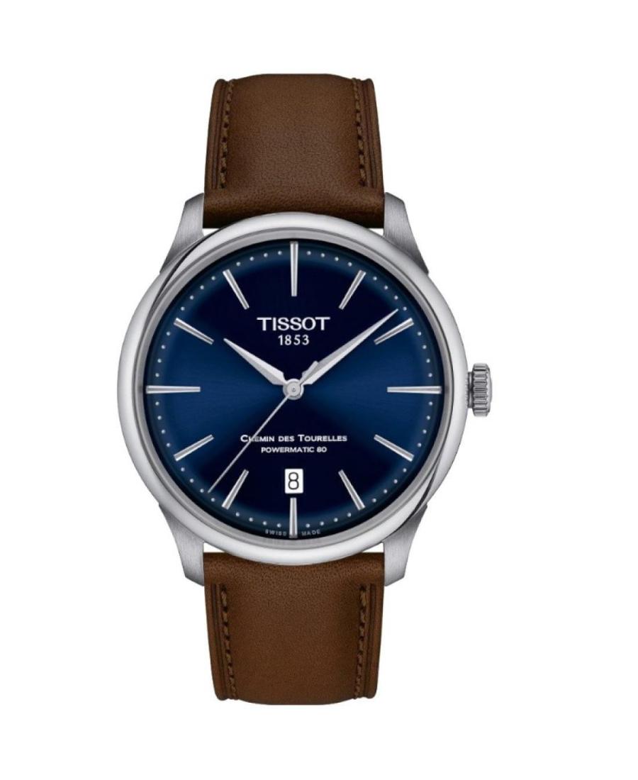 Чоловічий Класичний Швейцарський Механічний Наручний Годинник TISSOT T139.807.16.041.00
