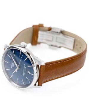 Чоловічий Класичний Швейцарський Механічний Наручний Годинник TISSOT T139.807.16.041.00 image 2