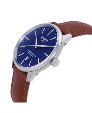 Чоловічий Класичний Швейцарський Механічний Наручний Годинник TISSOT T139.807.16.041.00 image 9