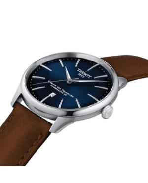 Чоловічий Класичний Швейцарський Механічний Наручний Годинник TISSOT T139.807.16.041.00 image 10