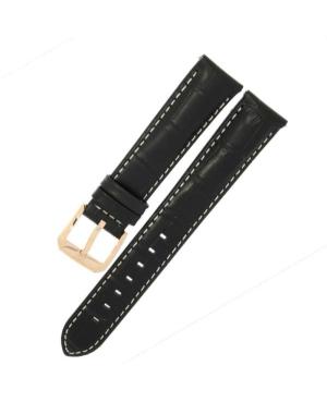 AVIATOR Watch Strap AVT.DIG.01.19.RG Black Juoda 19 mm