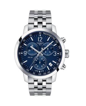 Mężczyźni Funkcjonalny klasyczny Diver Szwajcar kwarcowy analogowe Zegarek Chronograf TISSOT T114.417.11.047.00 Niebieska Wybier