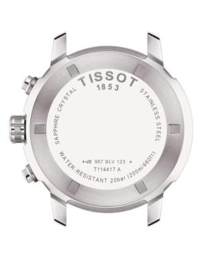 Чоловічий Класичний Дайверський Швейцарський Наручний Годинник TISSOT T114.417.11.047.00 image 2