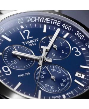 Чоловічий Класичний Дайверський Швейцарський Наручний Годинник TISSOT T114.417.11.047.00 image 5