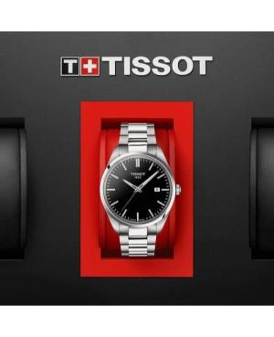 Men Klasické Swiss Quartz Analog Watch TISSOT T150.410.11.051.00 Černá Dial 40mm