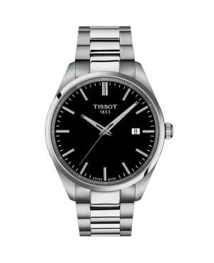 Vyriškas Klasikinis Swiss Kvarcinis Rodyklinis Watch TISSOT T150.410.11.051.00 Juodas Dial 40mm