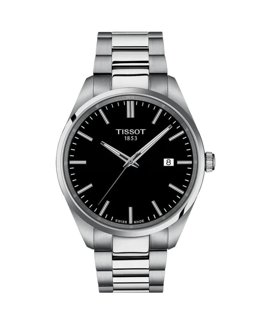 Men Klasické Swiss Quartz Analog Watch TISSOT T150.410.11.051.00 Černá Dial 40mm