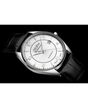 Men Classic Analog Swiss Automatic Watch ADRIATICA Silver Dial 40mm A8142.5253A image 3