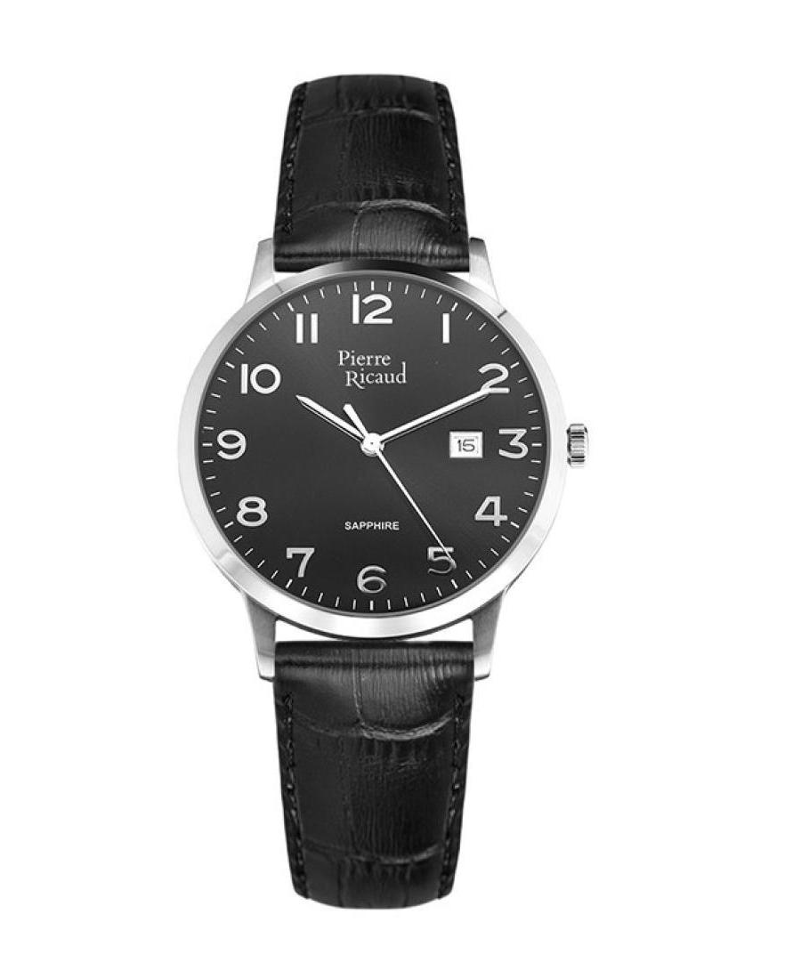 Vyriškas Classic Analog Kvarcinis Watch PIERRE RICAUD Juodas Dial 40mm P91022.5224Q